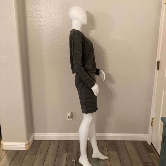 Athleta Avenues Charcoal Gray Dress Small - Picture 7 of 13